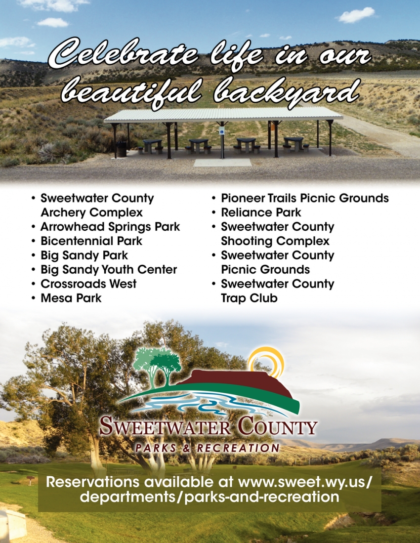 Celebrate Life in Our Beautiful Backyard Sweetwater County Parks