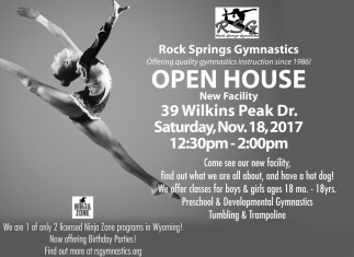 Open House Rock Springs Gymnastics