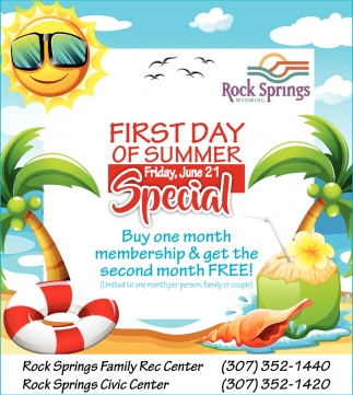 Special Rock Springs Family Recreation Center Rock River WY