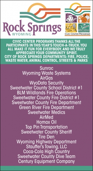 Civic Center Programs Rock Springs Wyoming Rock Springs WY